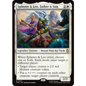 Splinter & Leo, Father & Son
