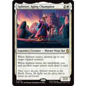 Splinter, Aging Champion