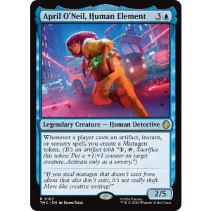April O'Neil, Human Element
