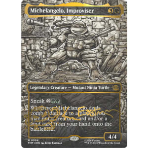 Michelangelo, Improviser (Signature Headliner Foil)