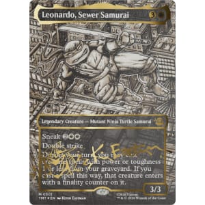 Leonardo, Sewer Samurai (Signature Headliner Foil)