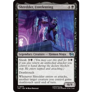Shredder, Unrelenting