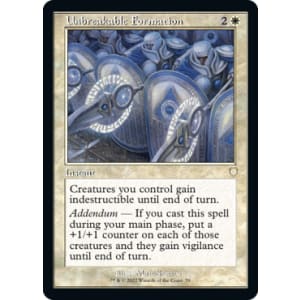 Unbreakable Formation