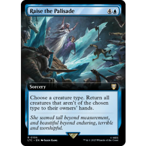 Raise the Palisade