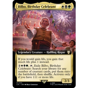 Bilbo, Birthday Celebrant