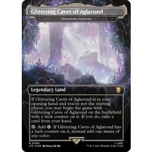 Glittering Caves of Aglarond (Gemstone Caverns) [Surge Foil]