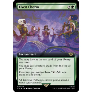 Elven Chorus (Surge Foil)