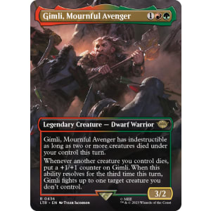 Gimli, Mournful Avenger