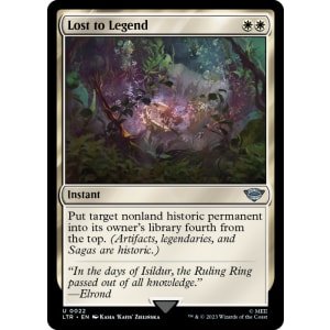 Lost to Legend