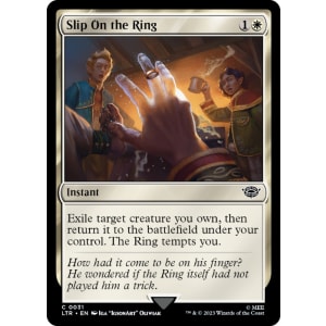 Slip On the Ring