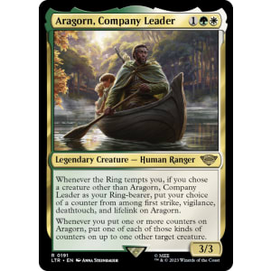 Aragorn, Company Leader