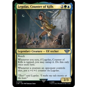 Legolas, Counter of Kills