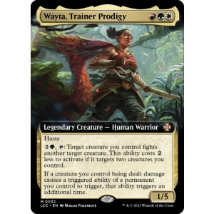 Wayta, Trainer Prodigy