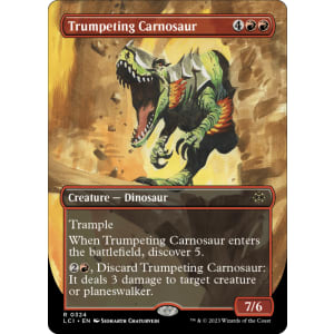 Trumpeting Carnosaur