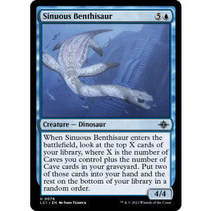 Sinuous Benthisaur