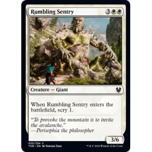 Rumbling Sentry