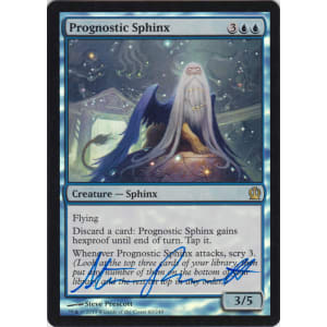 Prognostic Sphinx FOIL Signed by Steve Prescott