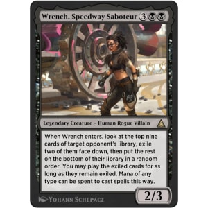 Wrench, Speedway Saboteur
