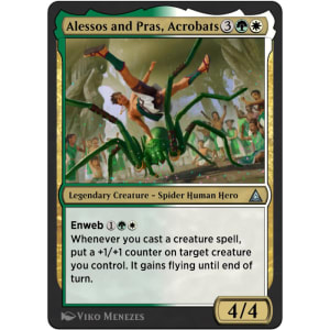 Alessos and Pras, Acrobats