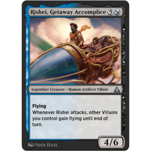 Rishei, Getaway Accomplice