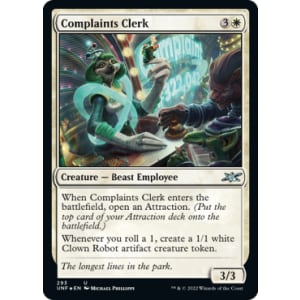 Complaints Clerk (Galaxy Foil)