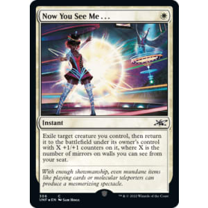 Now You See Me . . . (Galaxy Foil)