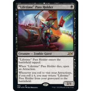 &quot;Lifetime&quot; Pass Holder (Galaxy Foil)