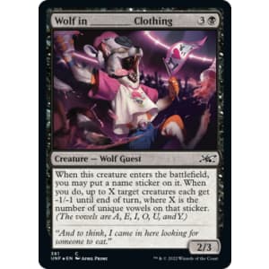 Wolf in _______ Clothing (Galaxy Foil)