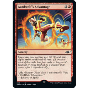 Aardwolf's Advantage (Galaxy Foil)