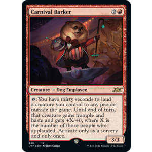 Carnival Barker (Galaxy Foil)