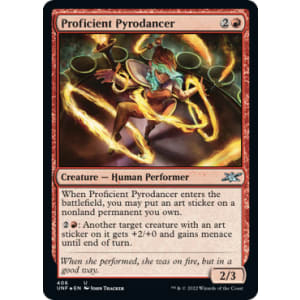 Proficient Pyrodancer (Galaxy Foil)