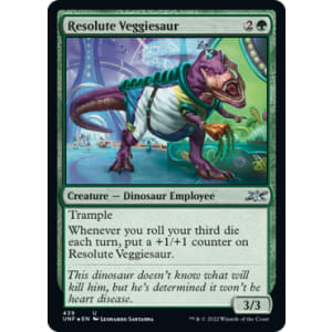 Resolute Veggiesaur (Galaxy Foil)