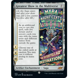 Greatest Show in the Multiverse (Galaxy Foil)