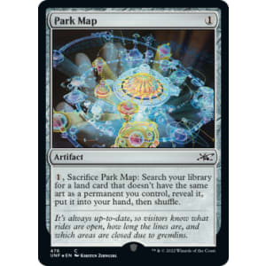 Park Map (Galaxy Foil)