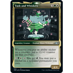 Tusk and Whiskers (Galaxy Foil)