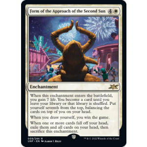 Form of the Approach of the Second Sun