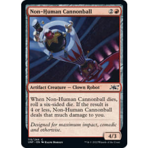 Non-Human Cannonball