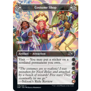 Costume Shop (4,5,6)