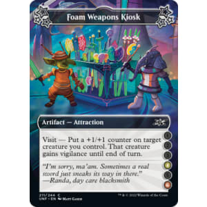 Foam Weapons Kiosk (4,6)