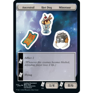 Ancestral Hot Dog Minotaur