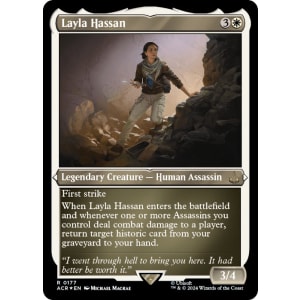 Layla Hassan (Foil-Etched)