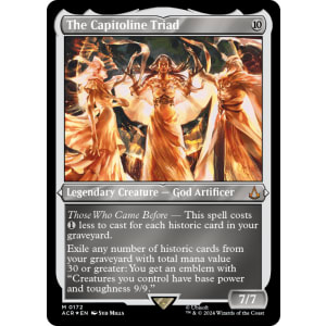 The Capitoline Triad (Foil-Etched)