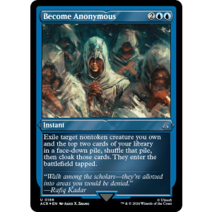 Become Anonymous (Foil-Etched)