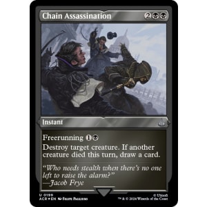 Chain Assassination (Foil-Etched)