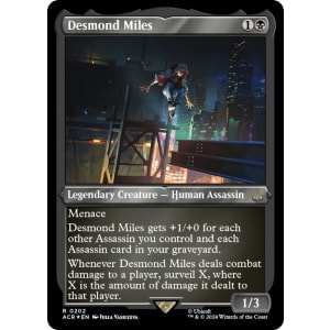 Desmond Miles (Foil-Etched)