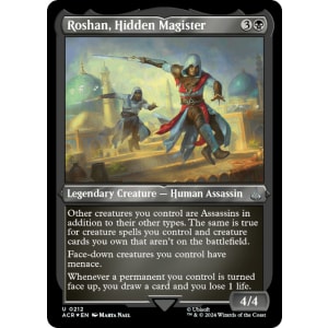 Roshan, Hidden Magister (Foil-Etched)