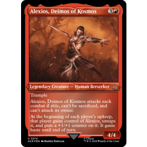 Alexios, Deimos of Kosmos (Foil-Etched)