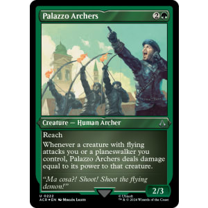 Palazzo Archers (Foil-Etched)