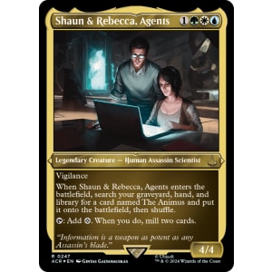 Shaun & Rebecca, Agents (Foil-Etched)