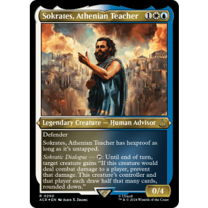 Sokrates, Athenian Teacher (Foil-Etched)